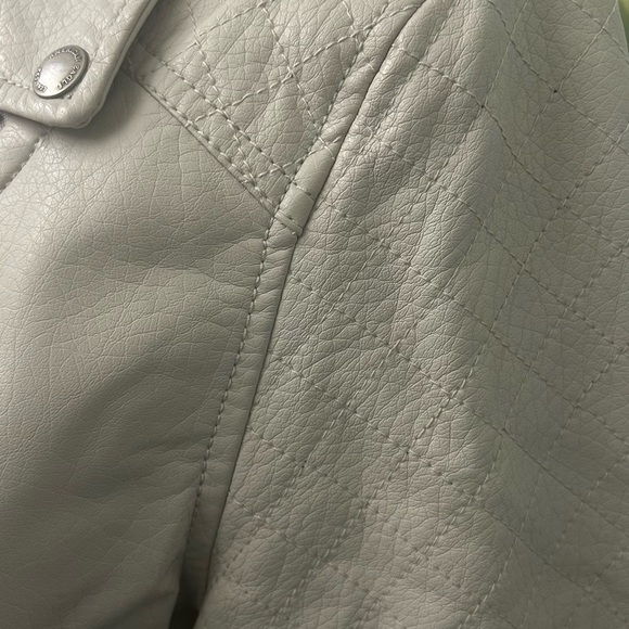 Grey Leather jacket - Picture 5 of 8